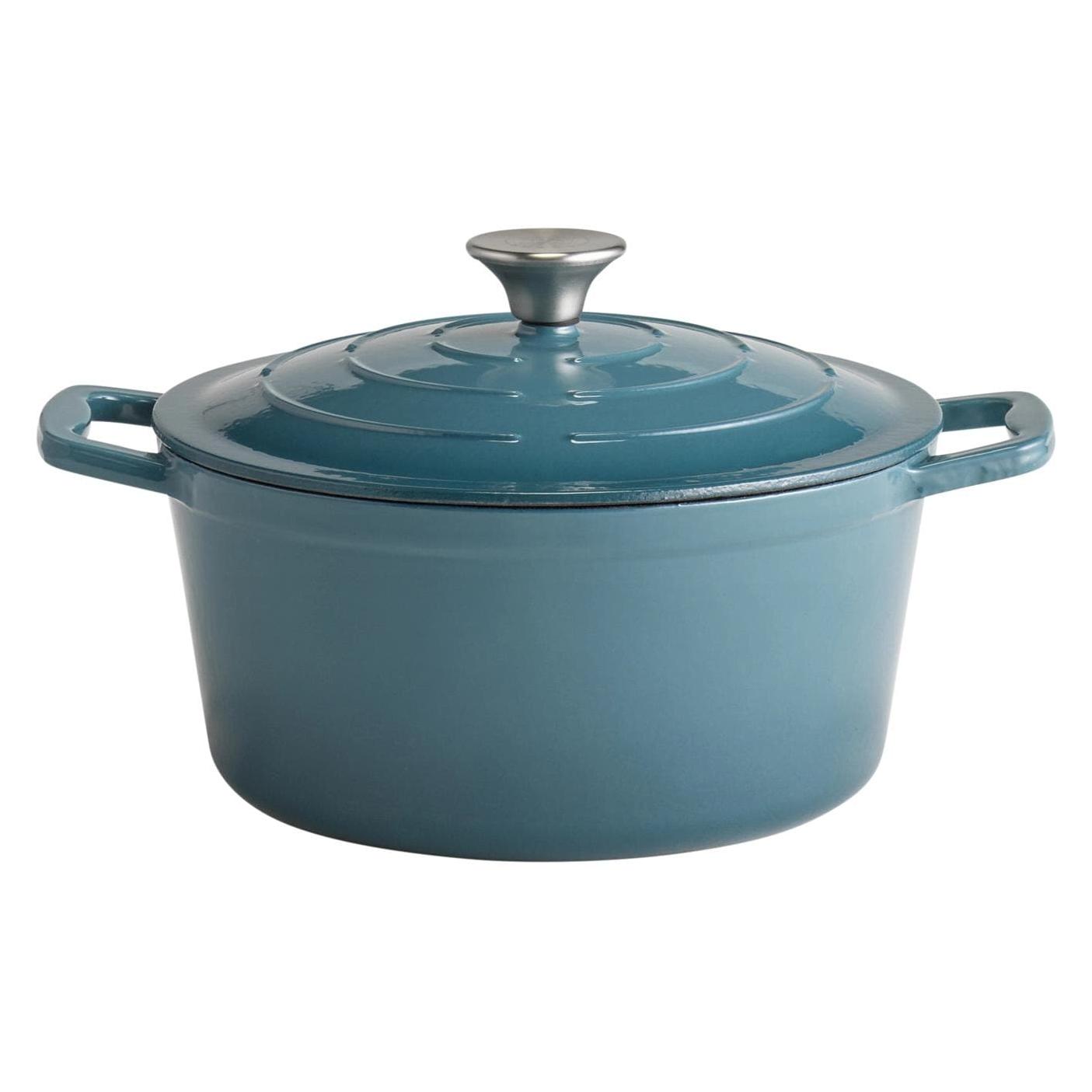 APS Kochtopf mit Deckel "5 STARS" (Kochtopf, Emaille, Gusseisen, 25 x 11.50 cm) (88313)
