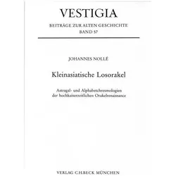 Kleinasiatische Losorakel, Sachbücher von Johannes Nollé