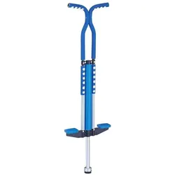 relaxdays Blauer Pogo Stick für Kinder