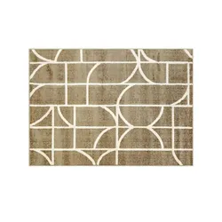 Webteppich  Sebastien , mehrfarbig , Synthetische Fasern,Jute , Maße (cm): B: 133