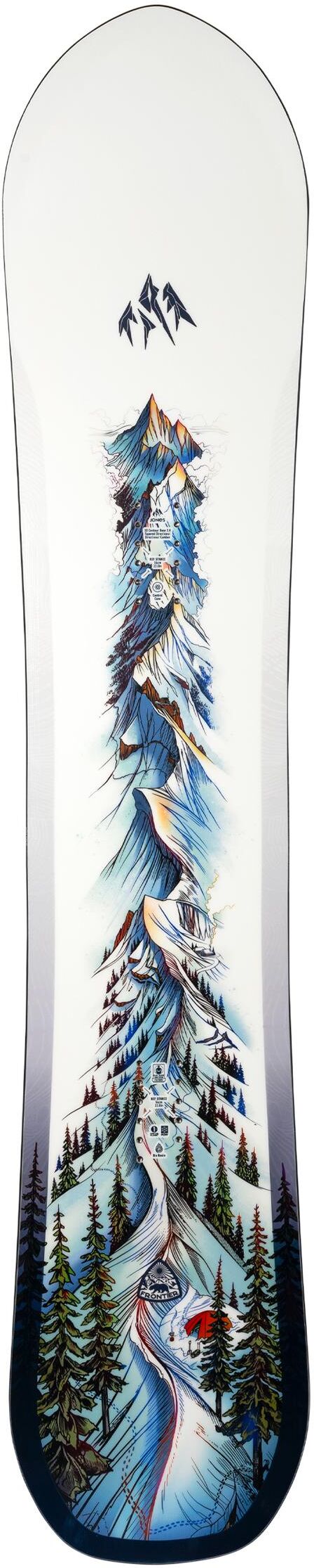 Jones  - Pack Planche Snowboard Frontier 2.0 - 150 + King - Planche Snowboard