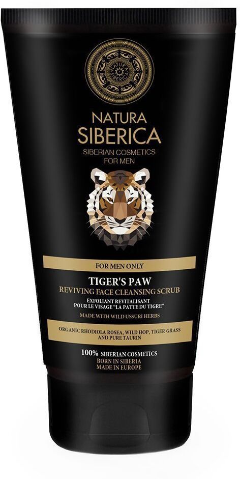 NATURA SIBERICA Men Tigers Paw Face Scrub 150ml