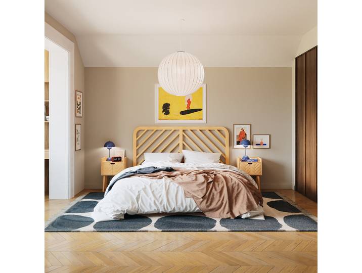 Holzbett Alba