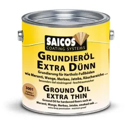 SAICOS Grundieröl Extra Dünn Farblos 3001 0,75 Liter