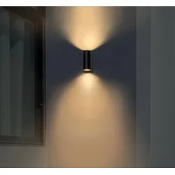 OSRAM ENDURA Classic Tube Updown Wall GU10 IP54 Dark Grey Außenwandleuchte