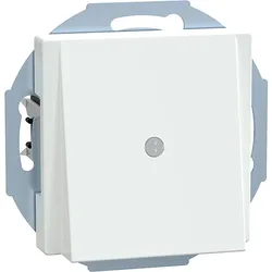 Merten Zentralplatte aws/gl Leitungsauslass 296325