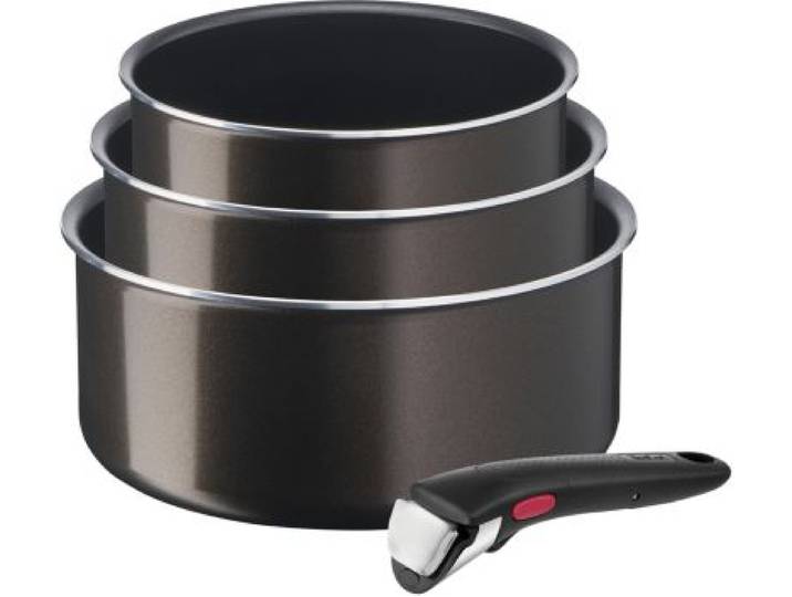 Tefal - Batterie De Cuisine Ingenio Easy Plus Lot 3 Casseroles