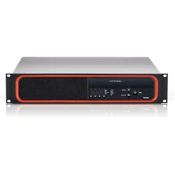 Biamp XEL 1200.1, Stereoverstärker, Silber