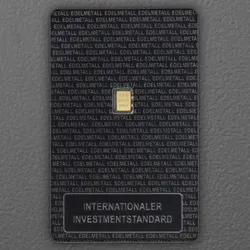 Goldbarren 0,5g Investmentblister