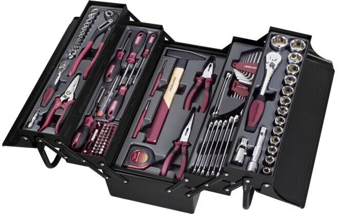 Boîte à outils Kraftwerk, équipée, 1/4