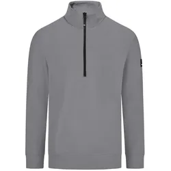 Zip-Sweatshirt "KALLE" - XS - grau