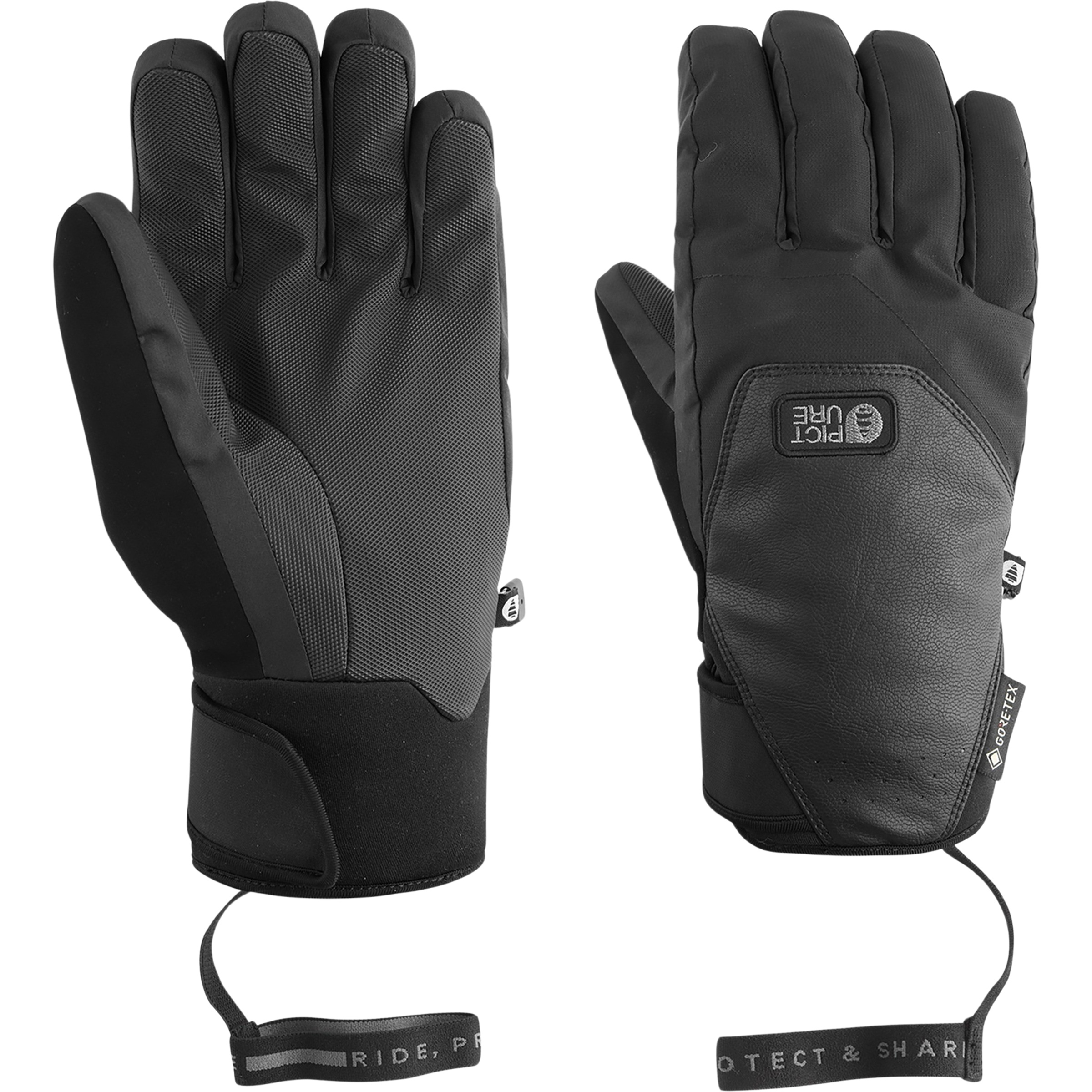 Picture Pioneer GTX Herren Fingerhandschuhe schwarz Größe 7 Freeride | Skifahren | Splitboard