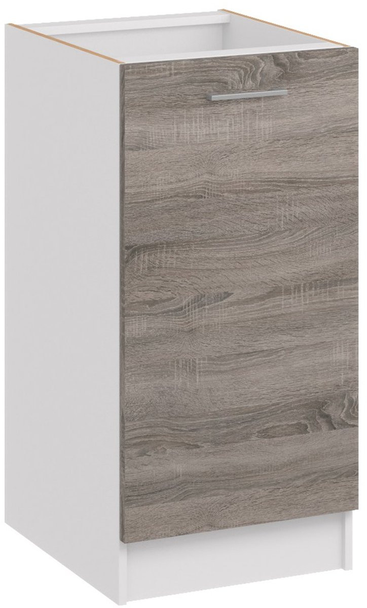 ROE Furniture Keukenkast Donker Sonoma met houteffect