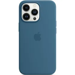 Apple iPhone 13 Pro MagSafe Silikon Hülle - Eisblau/Jay Blue