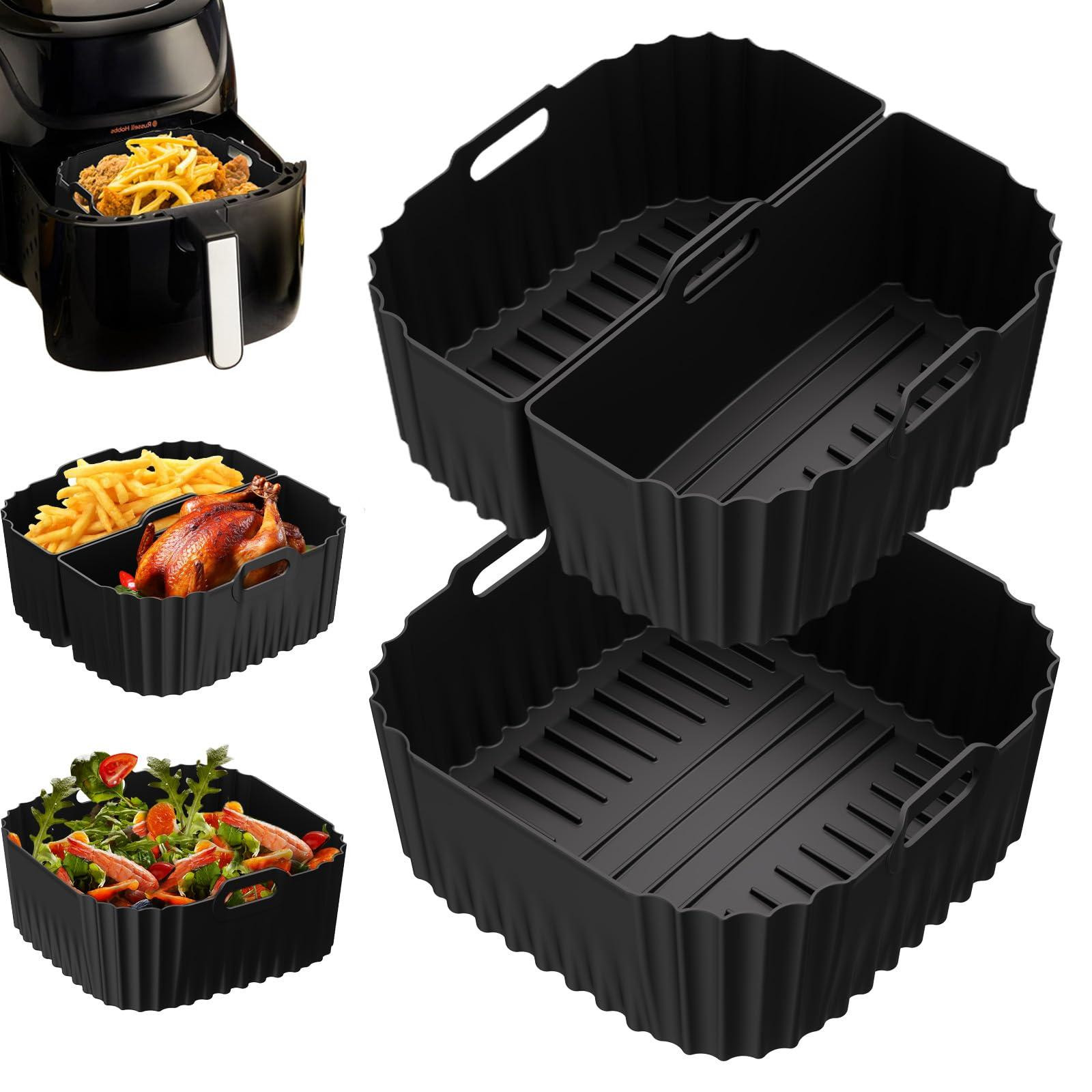 Selius Siliconen accessoires voor luchtfriteuse, 23-25 cm, herbruikbaar