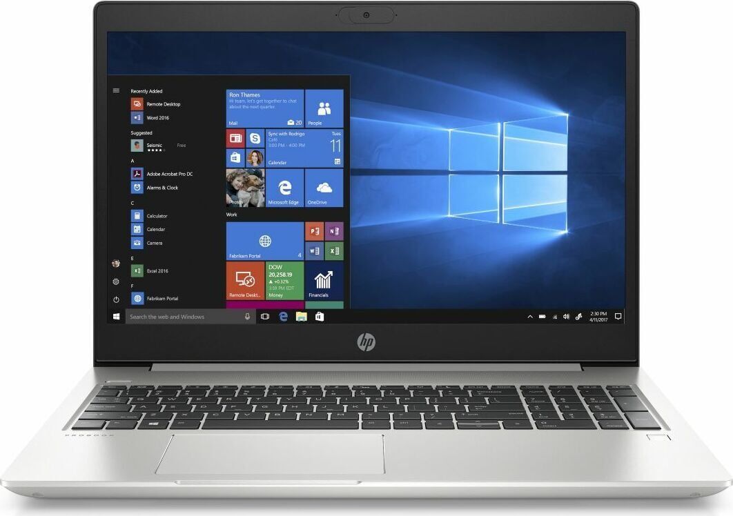 HP ProBook 455 G7   Ryzen 5 4500U   15.6"   8 GB   256 GB SSD   Webcam   FP   Backlit keyboard   Win 11 Pro   UK - Refurbished