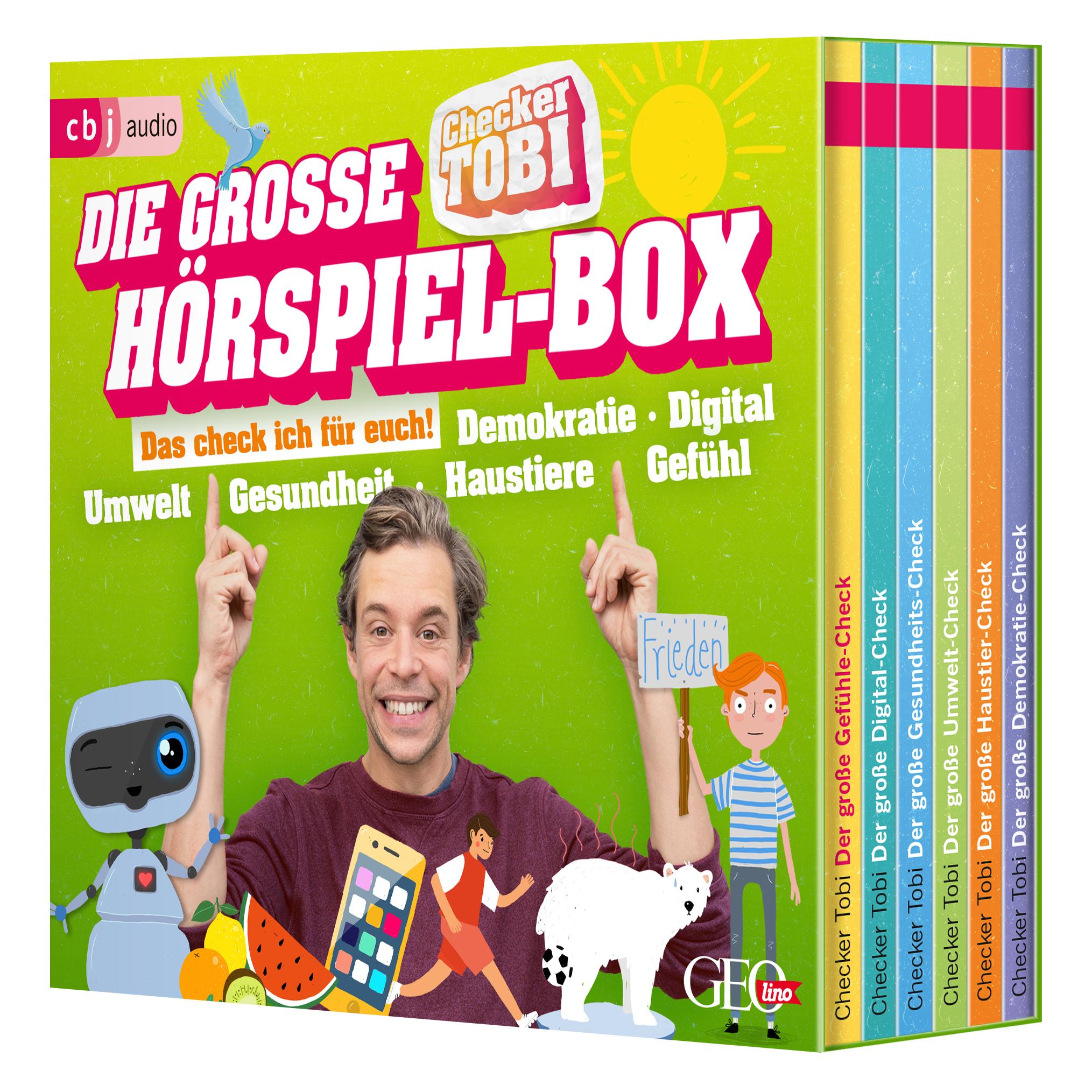 Penguin Random House Die grosse Checker-Tobi-Hörspiel-Box (Gregor Eisenbeiss, Paulina Rümmelein, Tobias Krell, Deutsch) (57259701)