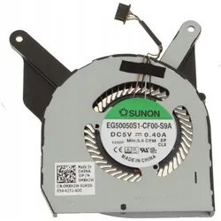 Dell Fan For UMA, 5400, Notebook Ersatzteile, Schwarz