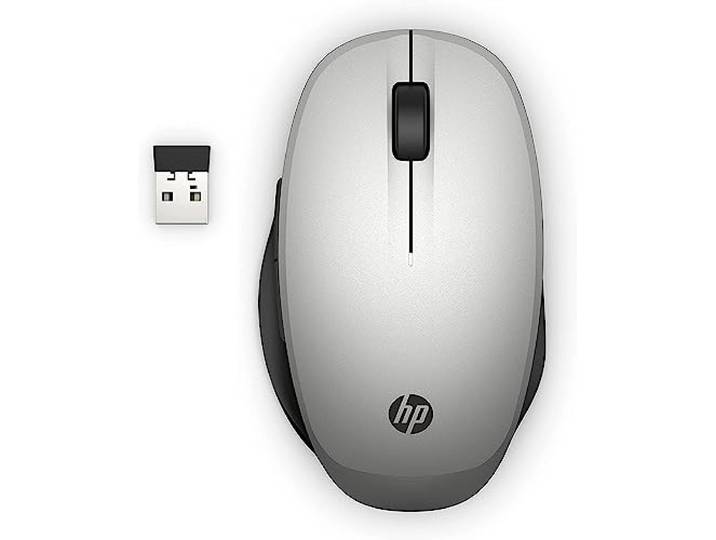 HP Draadloze Dual-mode Muis 300 Zilver
