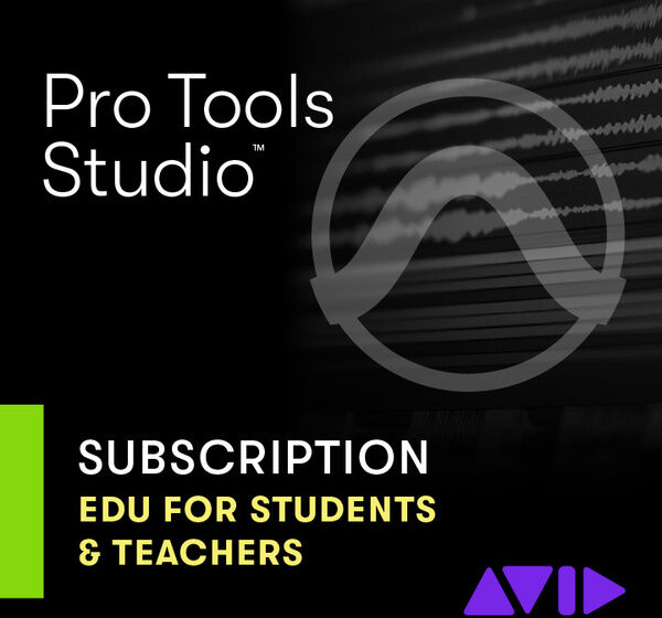 Avid Pro Tools Studio Subs. EDU S/T
