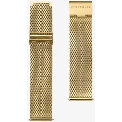 STERNGLAS - STRAP - Metallband - milanaise - gold / 20 MM