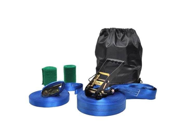 Slack Line 25 m blau