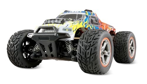 Amewi Hyper Go MAX20 Monstertruck met Li-Po 750mAh accu blauw/oranje