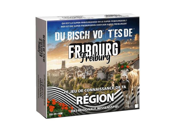 You are from® Wissensspiel DU BISCH VO Fribourg/Freiburg