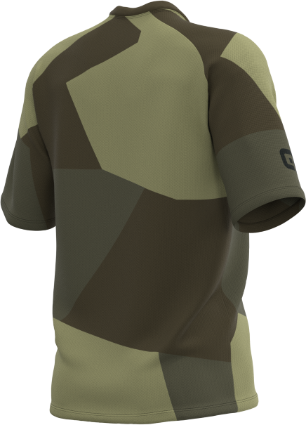 ALE' Maglia ciclismo  OFF ROAD - MTB SWEDISH CAMO verde