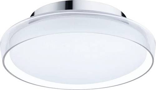 Paulmann Luena LED-Feuchtraumleuchte LED 11.5W Warmweiß Glas, Chrom