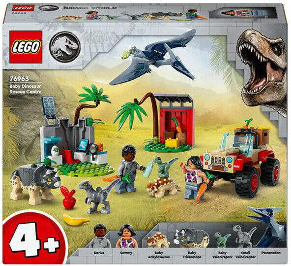 Lego RESGATE FILHOTES DINO 76963