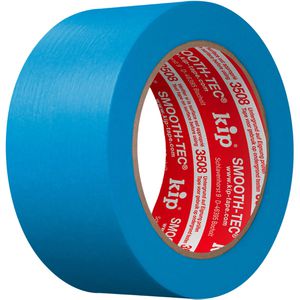 KIP Kreppband 3508-47, Smooth Tec, Glattkrepp, 48mm x 50m, für Innen und Außen