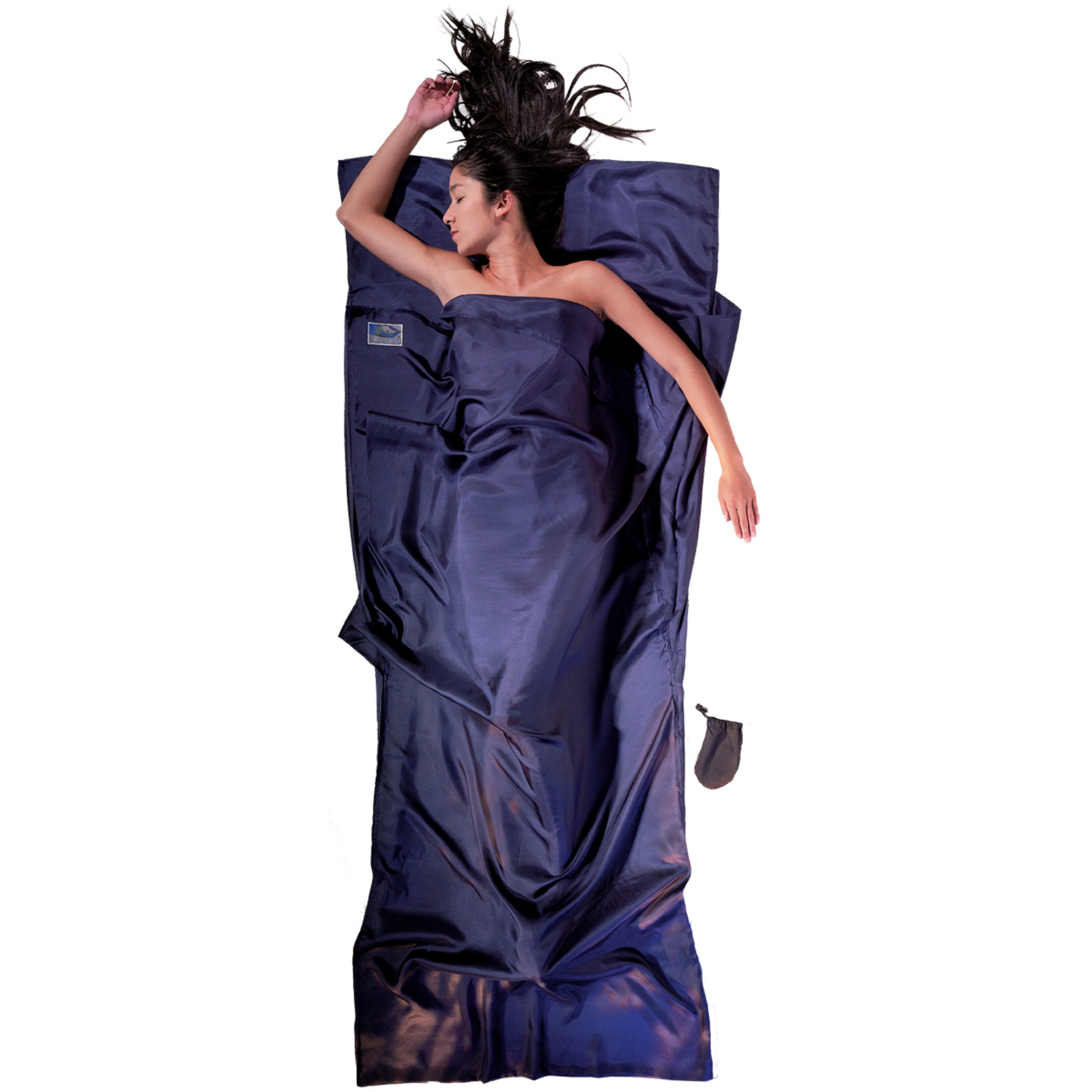 Cocoon TravelSheet Ripstop Silk Schlafsack Hüttenschlafsäcke & Inlets lila Größe max. 210cm Trekking Hautfreundlich