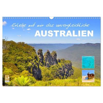 Erlebe mit mir das unvergleichliche Australien (Wandkalender 2027 DIN A3 quer), CALVENDO Monatskalender