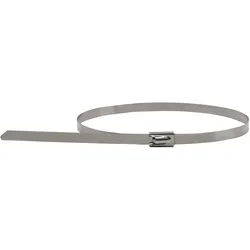 KS Tools Edelstahl Kabelbinder mit Kugelverschluss, 100 Stück - 115.1593