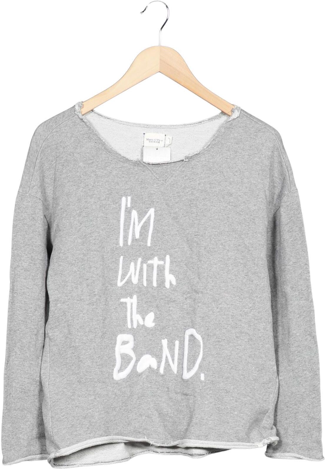 Marc O' Polo Sweater, Grau, Gr. XS, Baumwolle - Second Hand