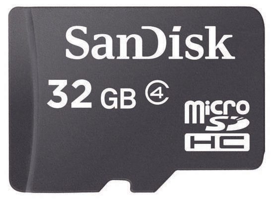 SanDisk microSDHC Speicherkarte 32GB SDSDQM-032G-B35