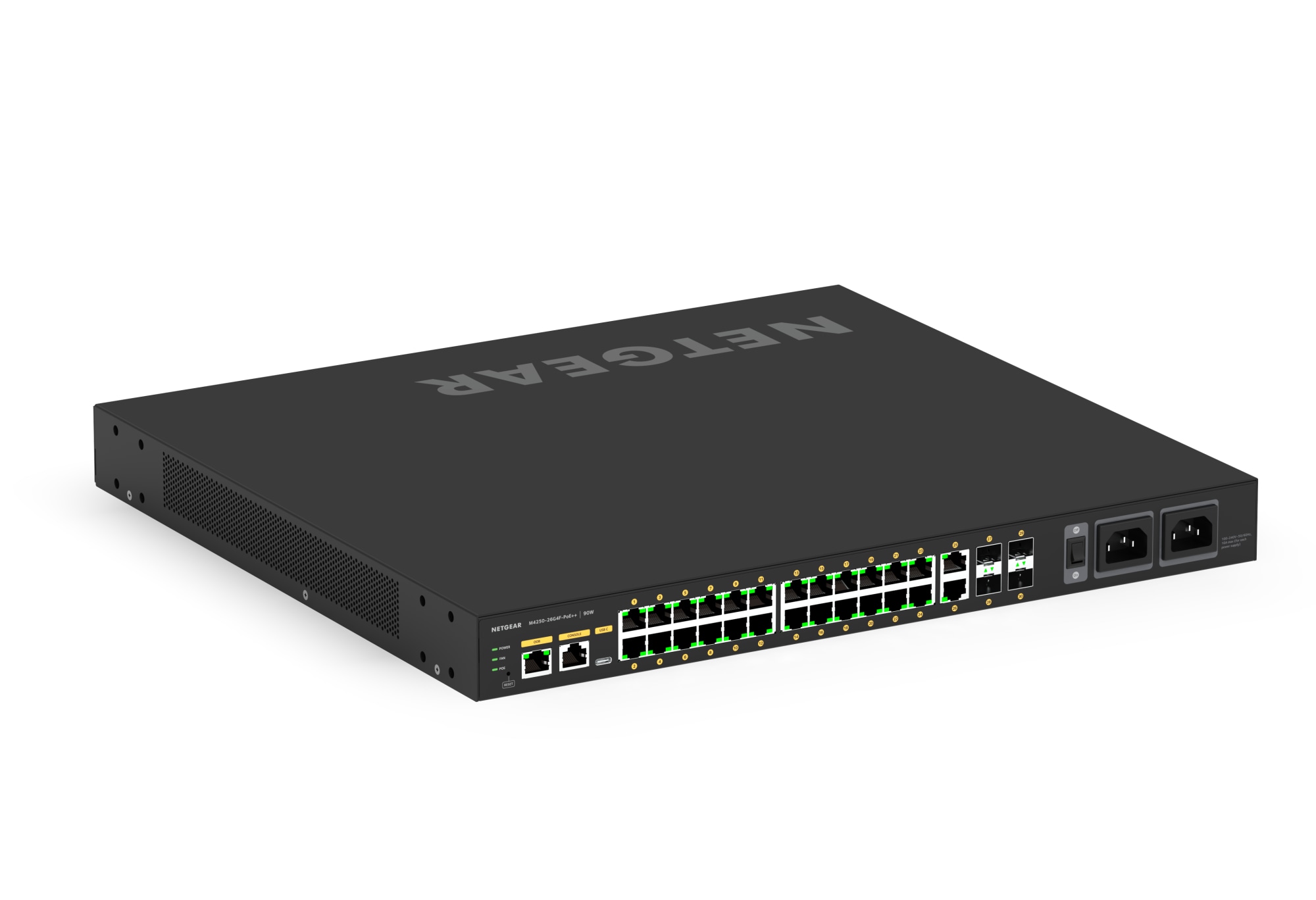 Netgear AV Line M4250-26G4F-PoE++ Managed Switch GSM4230UP-100EUS