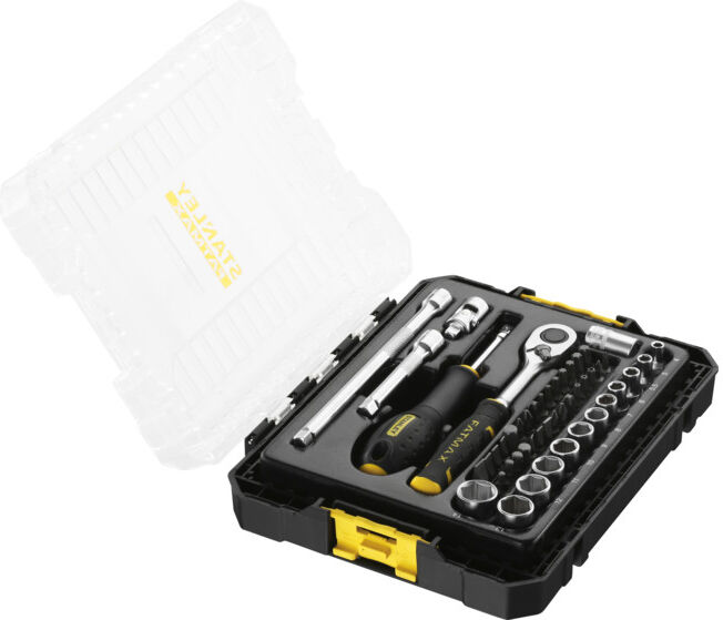 Stanley Jeu de douilles STAK 1/4 pouce, 48 pièces (FMMT98101-0)