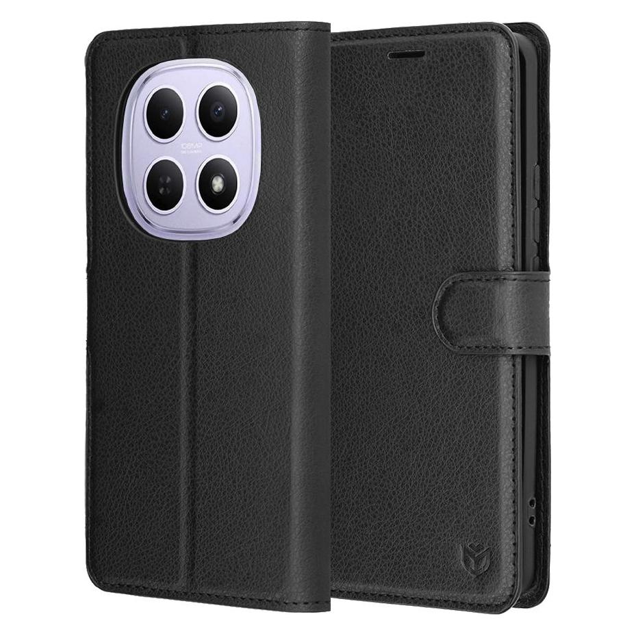 Techsuit - Leather Folio - Xiaomi Redmi Note 15 5G - Black (Xiaomi Redmi Note 15 5G, Xiaomi Redmi Note 15 Pro 4G) (65999594)