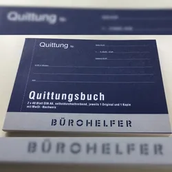 Rheita Quittungsbuch