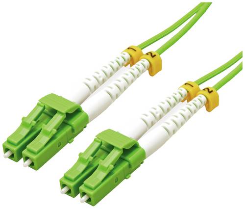 ROLINE LWL-Kabel 50/125m OM5, LC/LC, LSOH, grn, 7 m Kabel & Adapter Zubehör Sonstige