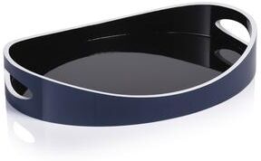 Zodax Noir Marine Lacquered Serving Tray