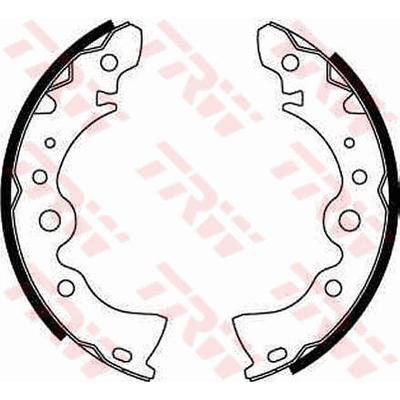 TRW Bremsbackensatz GS8246 für NISSAN