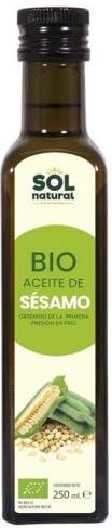 Sol Natural Organic Small Sesame Oil 250 ml