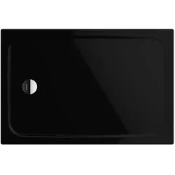 Kaldewei CAYONOPLAN Duschfläche, 800x1300 mm, schwarz, Perl-Effekt