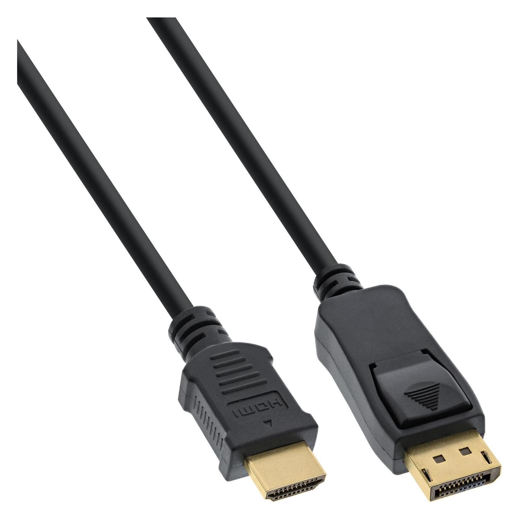 InLine 30er Bulk-Pack DisplayPort zu HDMI Konverter Kabel (2 m) (B-17182)