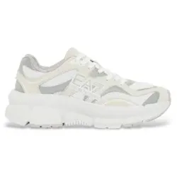 EA7 Unisex. X8X237_XK425 Schuhe Crave weiß (42), Wohnung, Schnürsenkel, Lässig