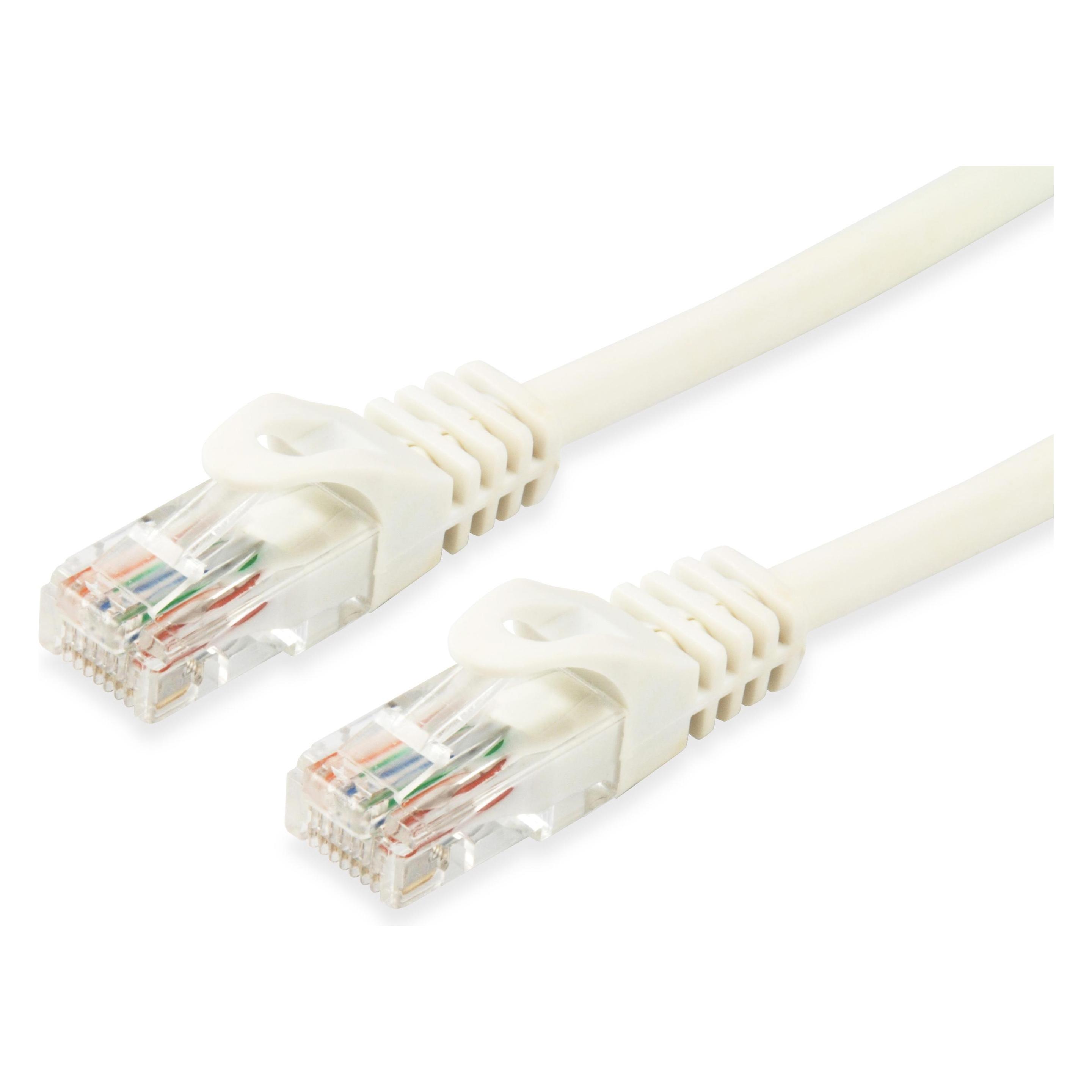 equip Patchkabel Cat6A U/UTP 2xRJ45 7.50m weiss LSZH (U/UTP, CAT6a, 7.50 m) (603006)