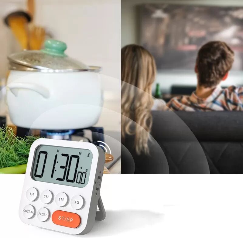 INF Digitaler Küchentimer mit Wecker
